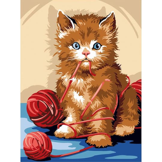 Seg De Paris Emberlificoter Printed Tapestry Needlepoint Canvas